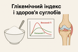 Глікемічний індекс і здоров’я суглобів