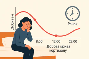 Втома після сну: що покаже добова крива кортизолу