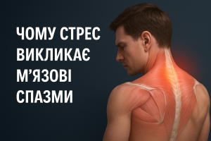 Чому стрес викликає м’язові спазми?