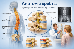Анатомія хребта: що потрібно знати кожному пацієнту