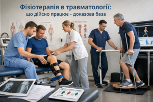 Фізіотерапія в травматології: що дійсно працює – доказова база
