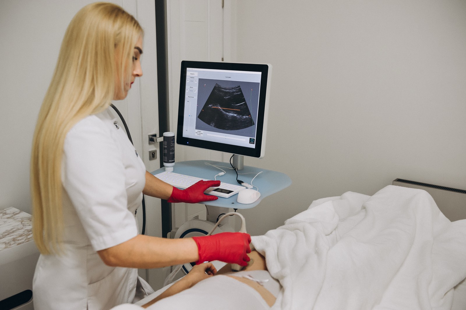 EchoStation ultrasound densitometry in Truskavets