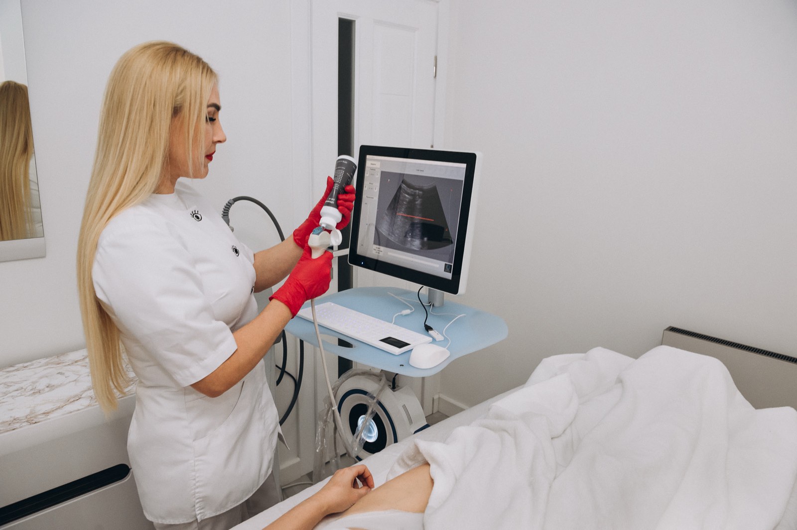 Bone density examination at the Pechersky Clinic