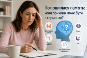 Погіршилася пам’ять: коли причина може бути в гормонах?